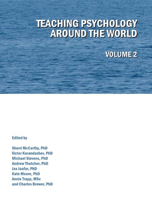 cover image of Teaching Psychology around the World, Volume 2